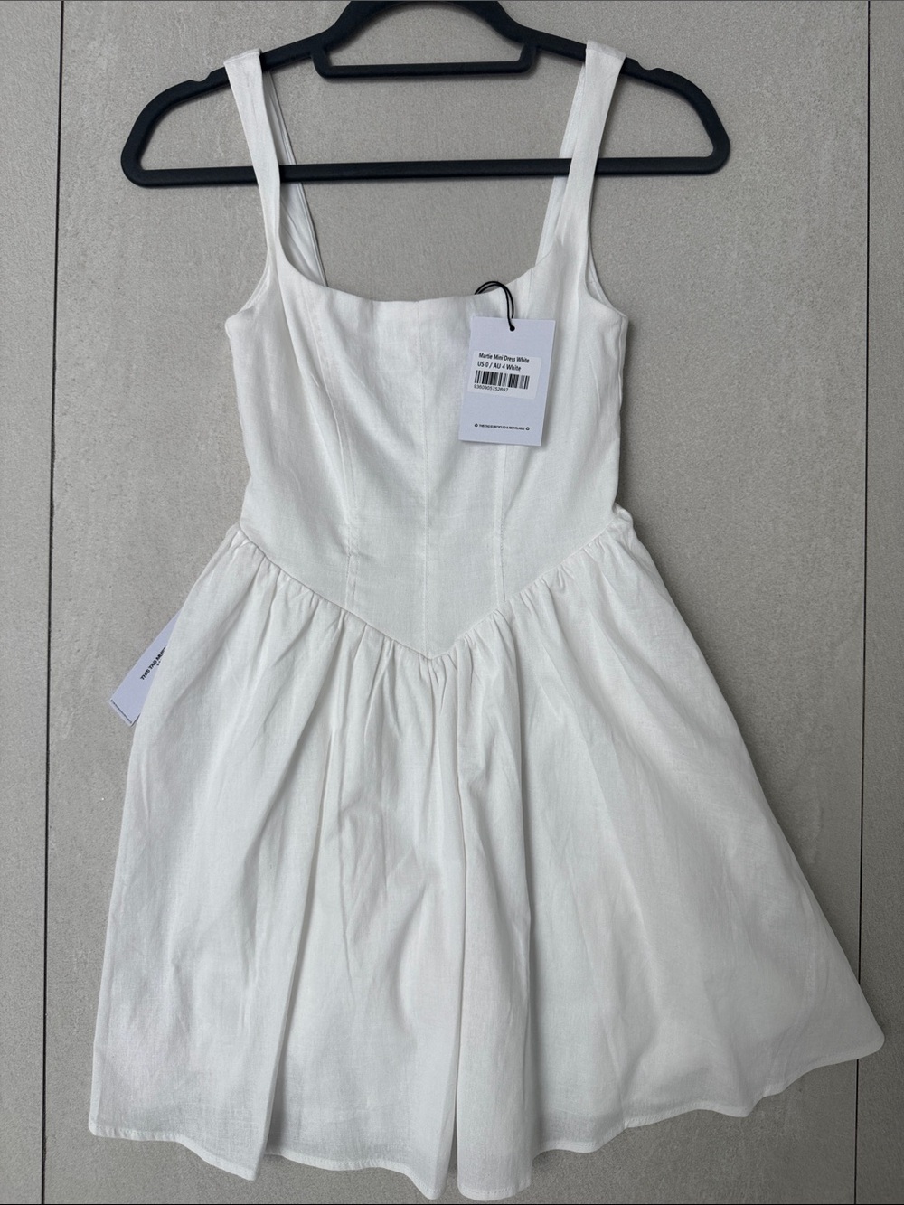 Princess Polly Martie Stretch Cotton Fit and Flare Minidress